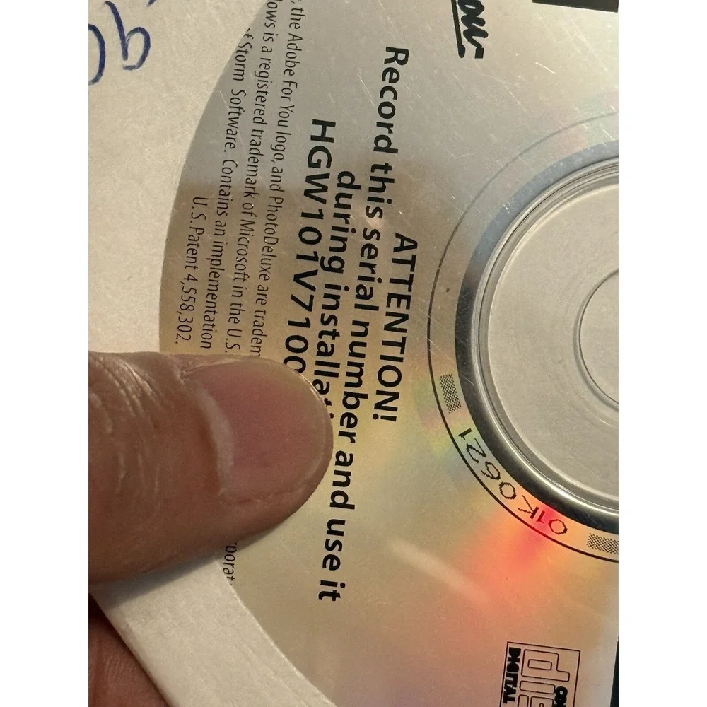 Vintage Adobe PhotoDeluxe For Windows‎ 1996